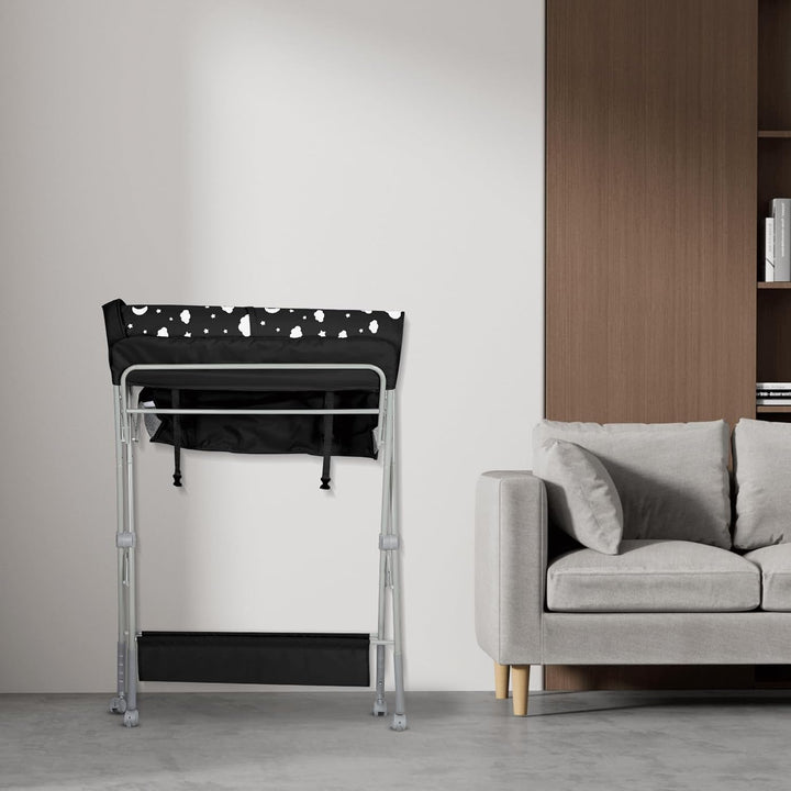 Wickeltisch, 3-in-1, Wickelkommode für Baby, von Geburt bis 12 Monate (bis 25 kg), Wickeltisch, falt