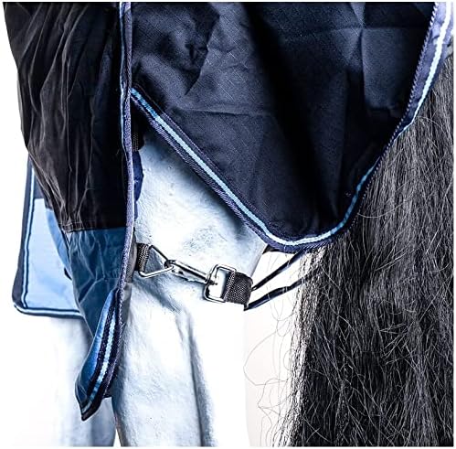 RL24 - Weidedecke Full Neck Basicline 600D Nylonfutter mit Füllung | Pferde Winterdecke | wasserdich