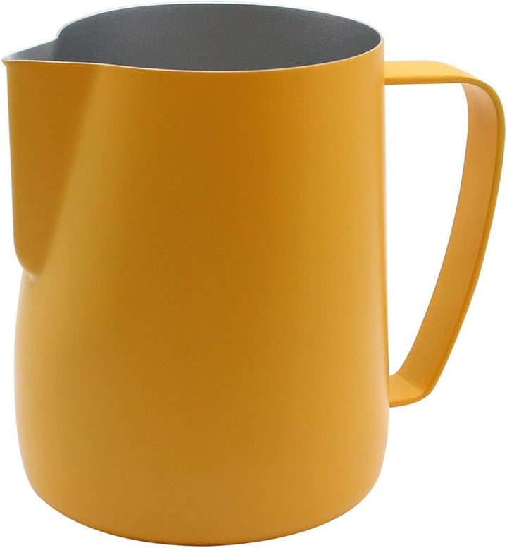 Dianoo Edelstahl Aufschäumkrug Krug Dampfkrug Geeignet für Kaffee, Latte und Aufschäummilch 600ml ge