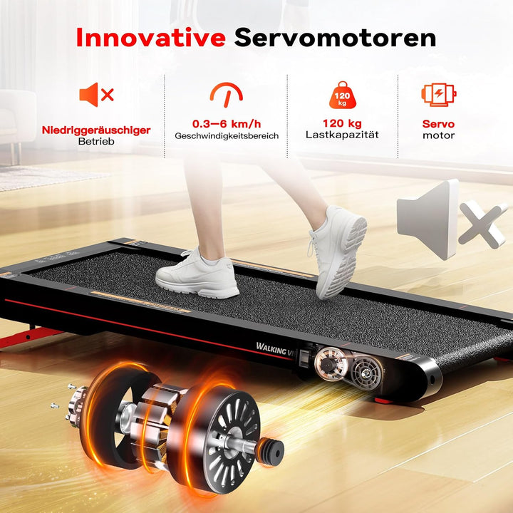 3 in 1 Walking Vibration Pad für Laufband für Zuhause mit App 0.3-6km/h den Heim, und Walking Vibrat