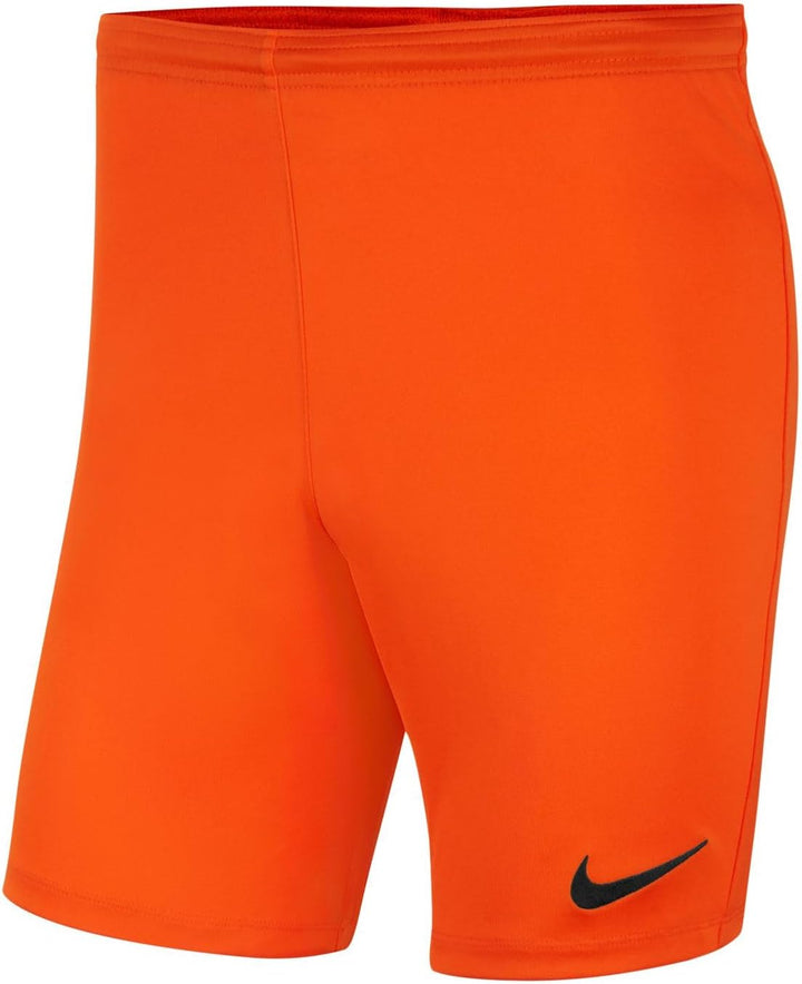 NIKE Men's M Nk Df Park Iii Short Nb K Shorts S Safety Orange/Black, S Safety Orange/Black