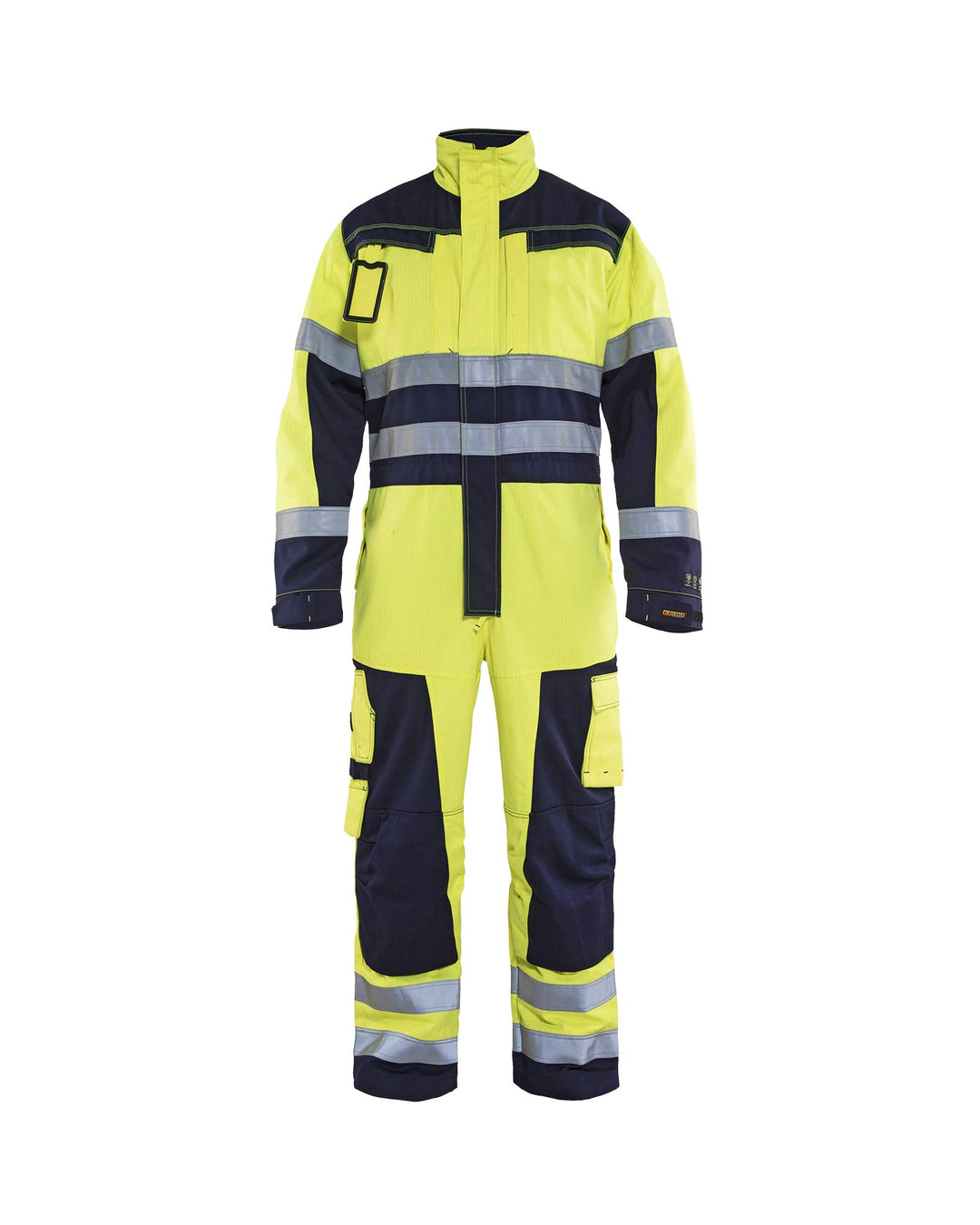 Blaklader 63781514 MULTINORM-OVERALLS, Gelb/Marine, grootte D96