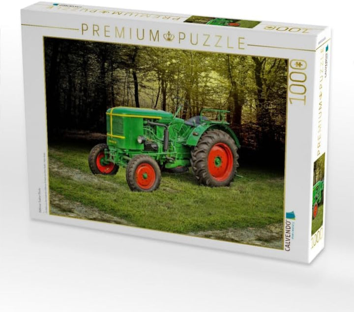 CALVENDO Puzzle Oldtimer Traktor Deutz 1000 Teile Lege-Grösse 64 x 48 cm Foto-Puzzle Bild von Peter
