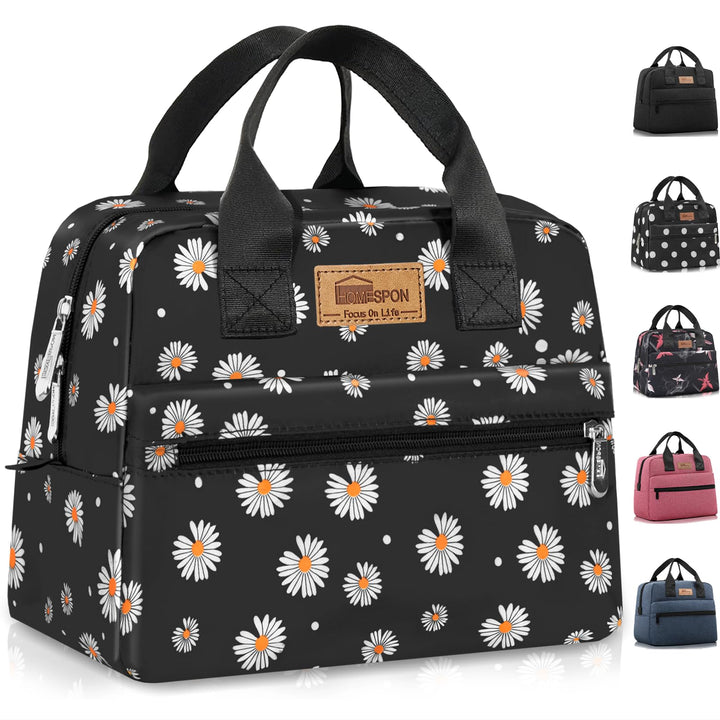 HOMESPON Lunch Bag Insulated Cooler Bag with Large Capacity and Waterproof Material Portable for Men