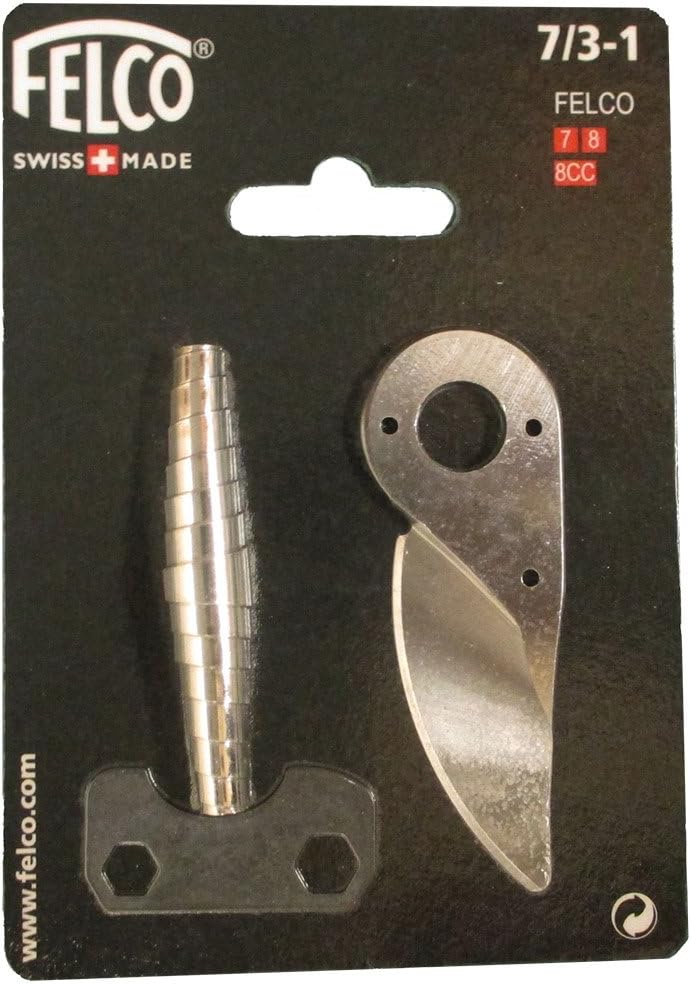 FELCO 7/3-1 Ersatzteilsatz Nummer mit Klinge/Werkzeug/Feder, Silber, 35 x 15 x 5 cm Single, Single