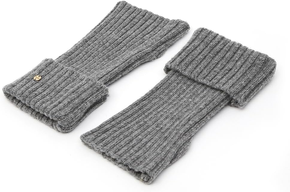 UNDERCONTROL Signature Gold Label Handy-Handschuhe, Kaschmir, weich, gestrickt, fingerlos, kurz, wär