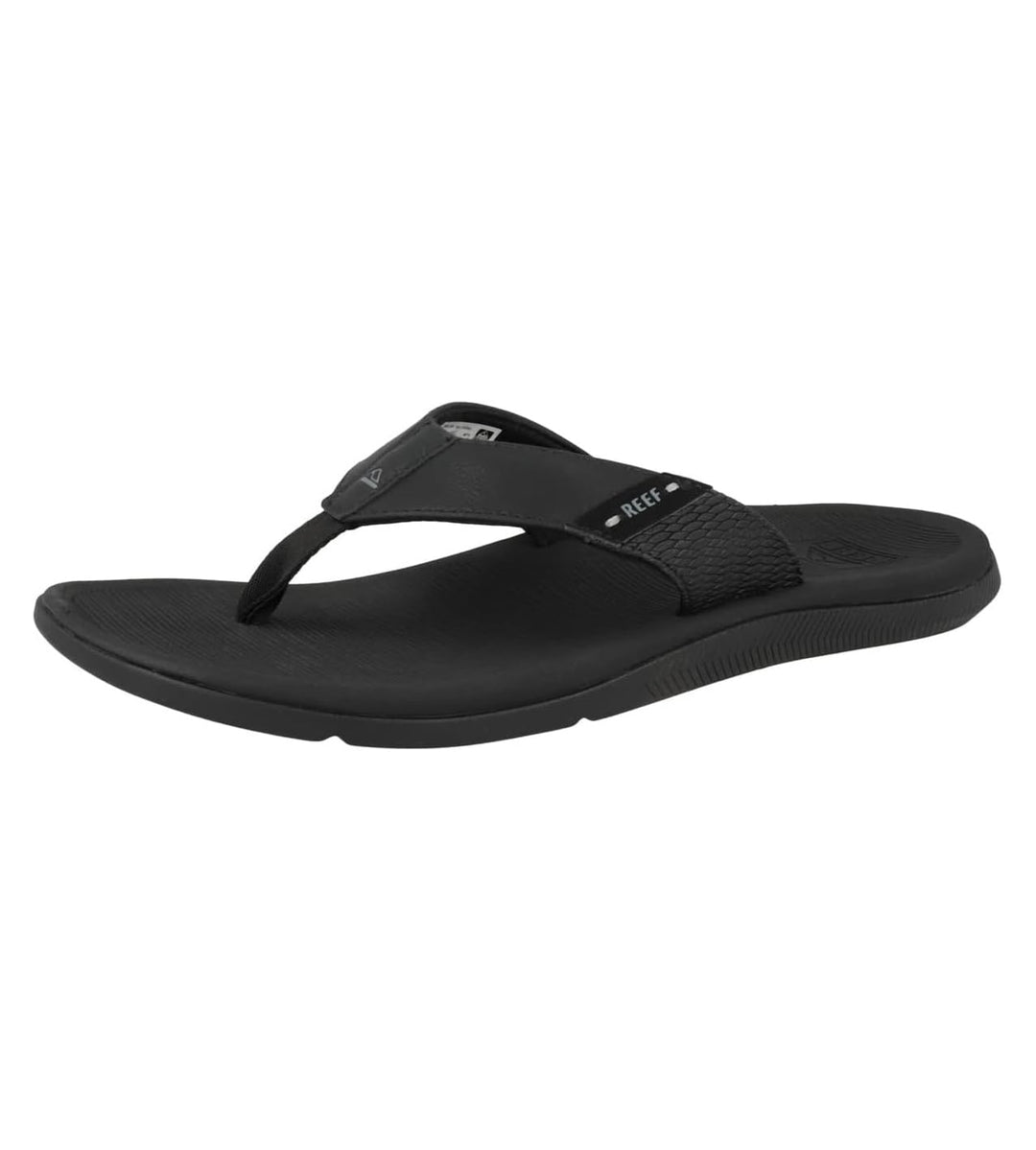 Reef Herren Santa Ana Sandale 43 EU All Black, 43 EU All Black