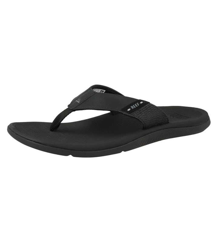 Reef Herren Santa Ana Sandale 43 EU All Black, 43 EU All Black