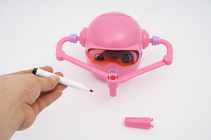 Zeichenroboter Für Kinder, Lernspielzeug Zum Zeichnen | Mit 100 Karten & 12 Farbstiften, Automatisch