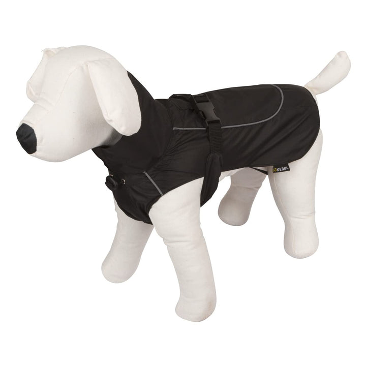 Kerbl Pet Regenmantel Forks schwarz XL, 50cm, XL