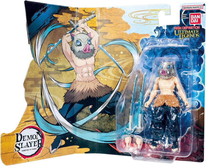BANDAI - Ultimate Legends HD - Demon Slayer Actionfigur 12 cm - Inosuke Hashibira - Offizielle Demon