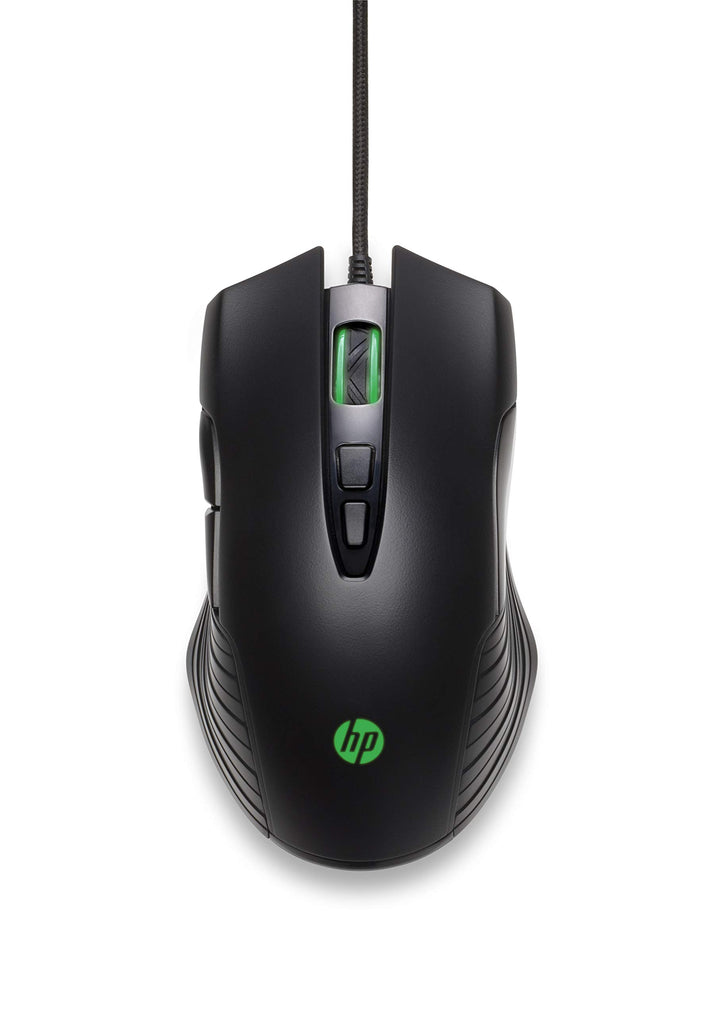 HP X220 Gaming Maus (3.600 DPI, PixArt Gaming Sensor, 7 Tasten, USB) schwarz