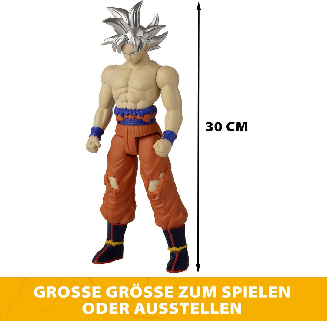 BANDAI - Dragon Ball Super - Goku Ultra Instinkt - Limit Breaker Figur 30 cm - Offizielle Dragon Bal