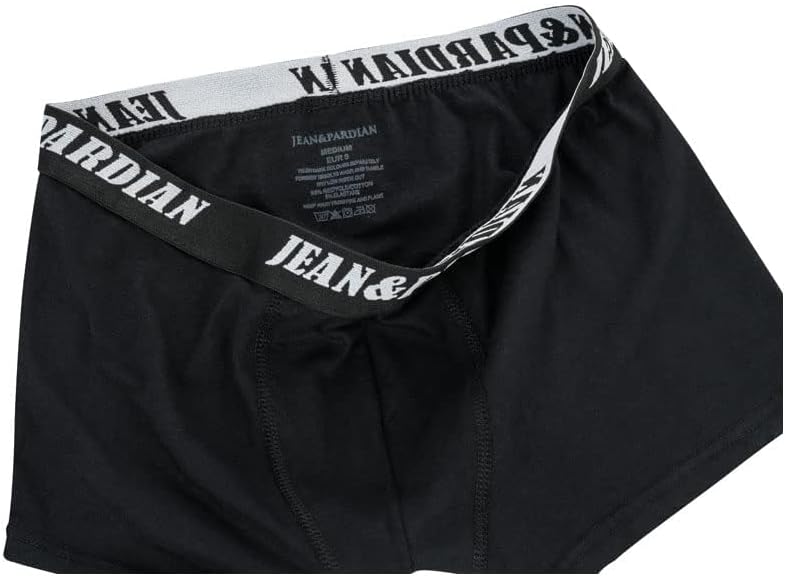 Jean&Pardian Retro Boxershorts 8er & 12er Pack - Bequeme & atmungsaktive Unterwäsche für Herren aus