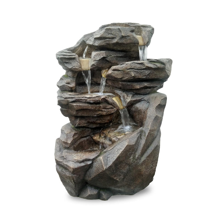 XL Gartenbrunnen Wasserfall Niagara - Natural Waterfall Fountain Outdoor and Indoor - Zen and Decora