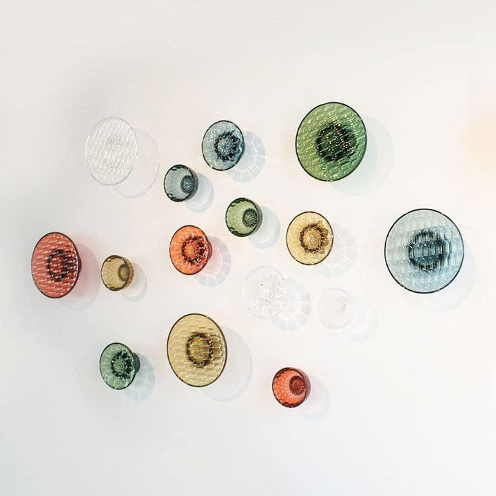 Kartell Jellies Coat Hangers, Für die Kleiderhaken, Gross, Glasklar, 2 Stück Grande Cristallo, Grand