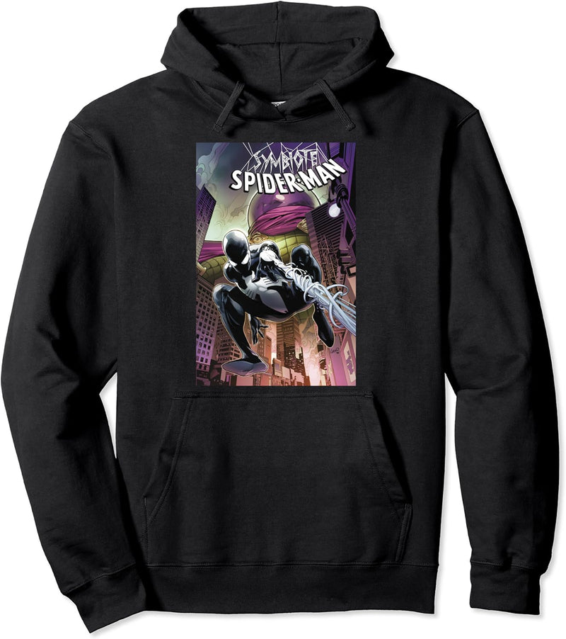 Marvel Symbiote Spider-Man Comic Cover Pullover Hoodie