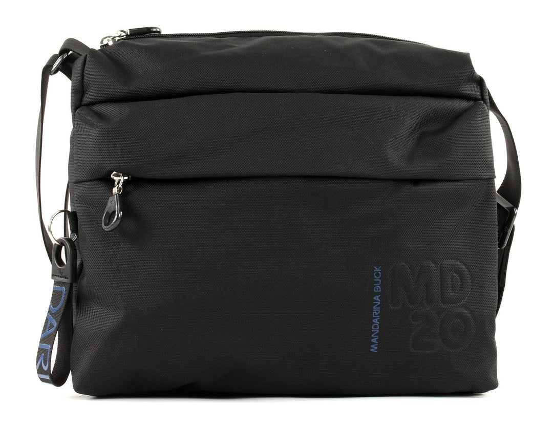 Mandarina Duck Damen Md 20 Umhängetasche, 30x26x14 (L x H x W) Schwarz, Schwarz