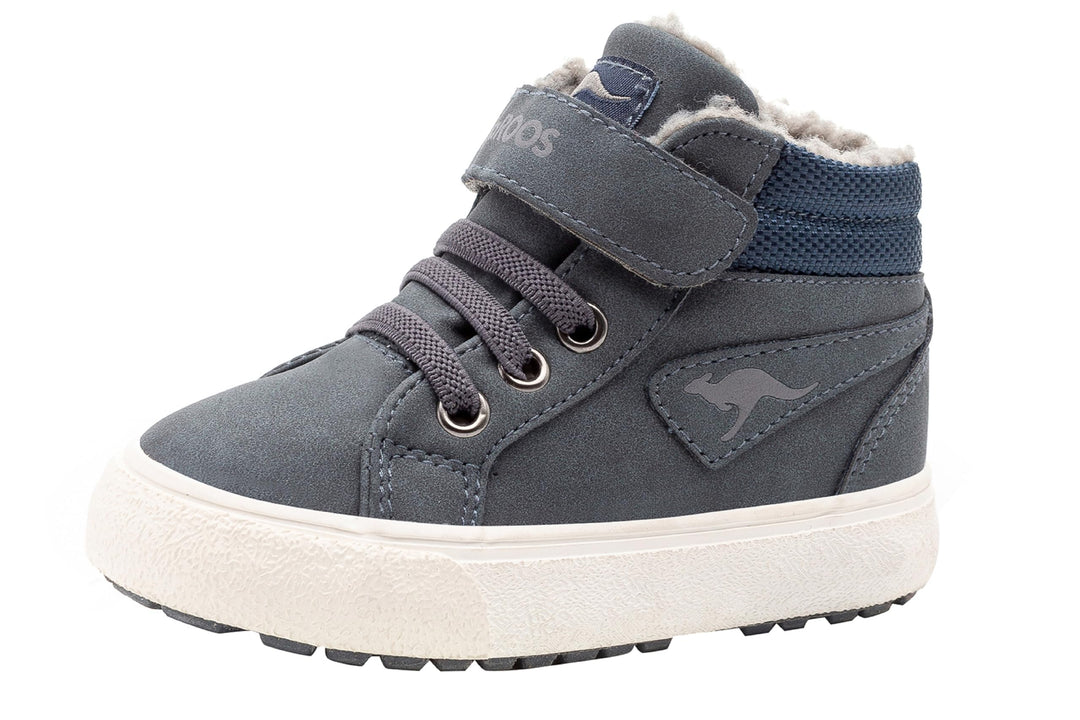 KangaROOS Jungen K-Ten Kangu Sneaker Blau Dark Navy Grey 423 21 EU, Blau Dark Navy Grey 423 21 EU