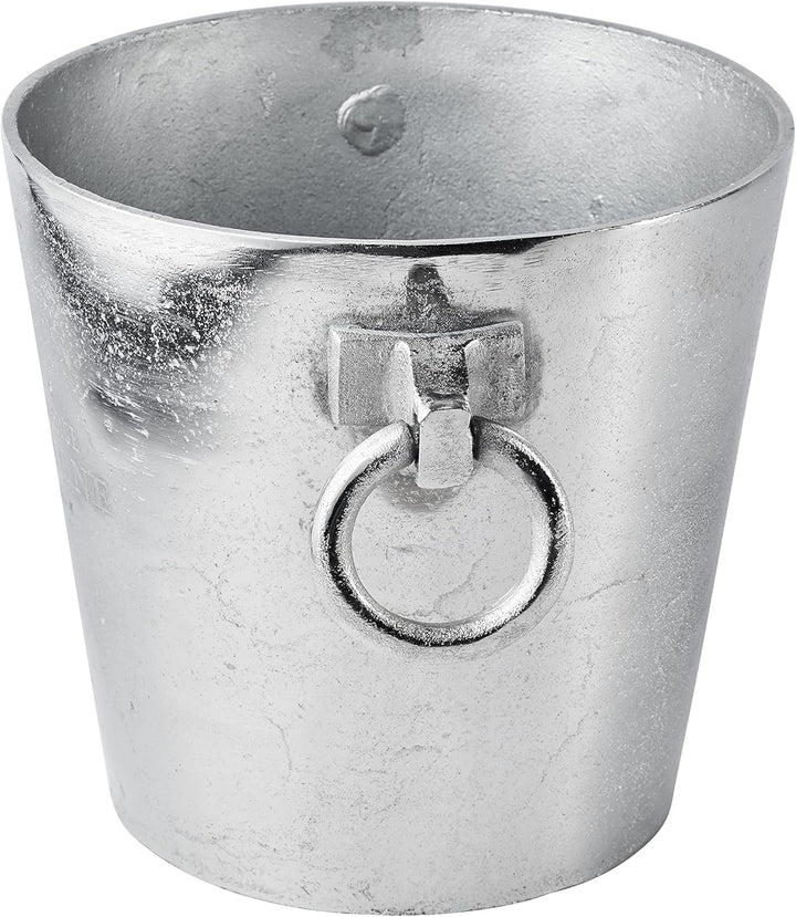 Michael Noll Champagnerkühler, Weinkühler, Flaschenkühler, Aluminium, Silber, S, M, L, 20 cm, 23 cm,