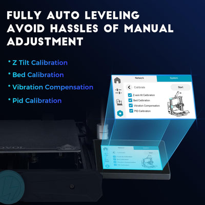 Sovol SV06 ACE 3D-Drucker Open Source, 600 mm/s max. Hochgeschwindigkeit, vollautomatische Nivellier