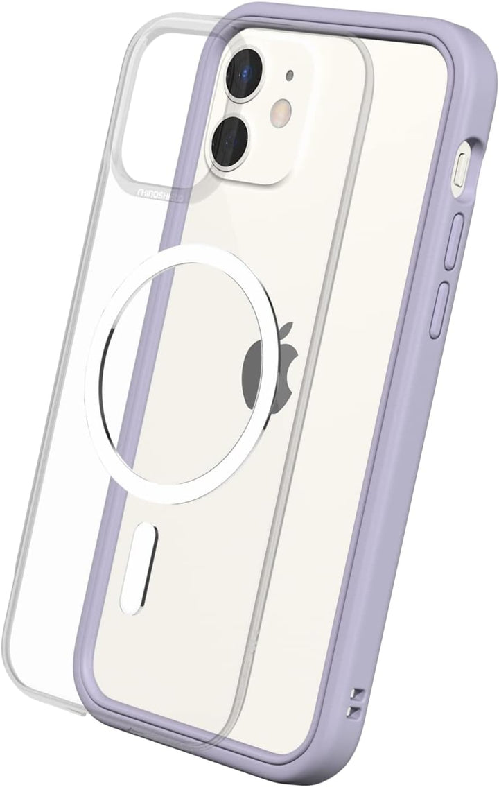 RhinoShield Modulares Case kompatibel mit MagSafe für [iPhone 12/12 Pro] | Mod NX - Überragender Mag