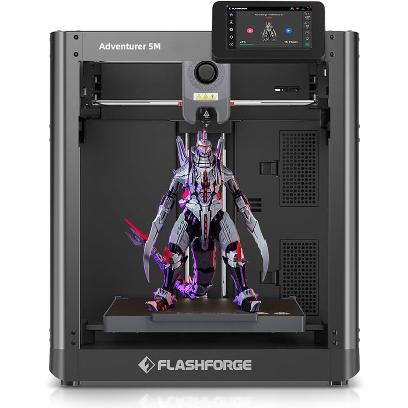 FLASHFORGE Adventurer 5M 3D-Drucker, 600mm/s Hochgeschwindigkeitsdrucker mit vollautomatischer Nivel