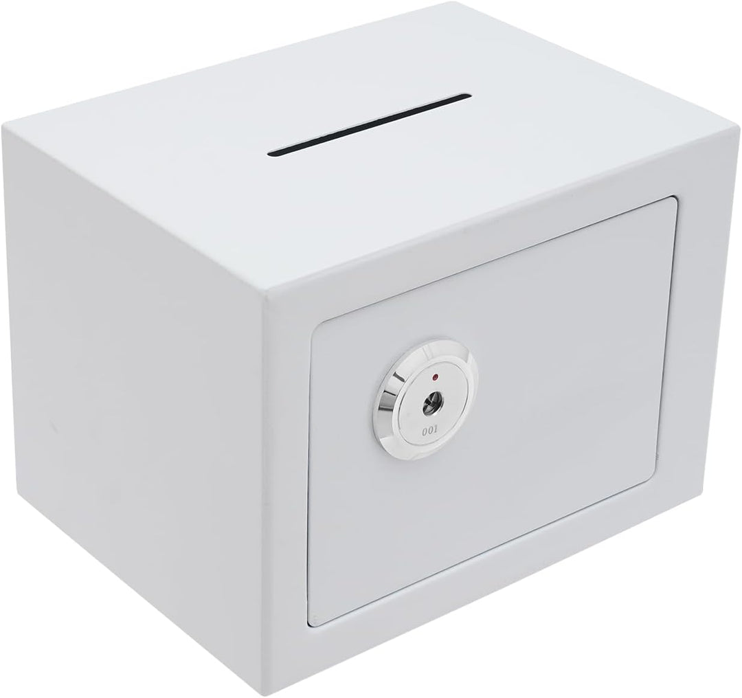 Safe Tresor Klein - Möbeltresor mit Schlüssel Safe Geldschrank 23x17x17cm feuerfest für Schmuck, Bar