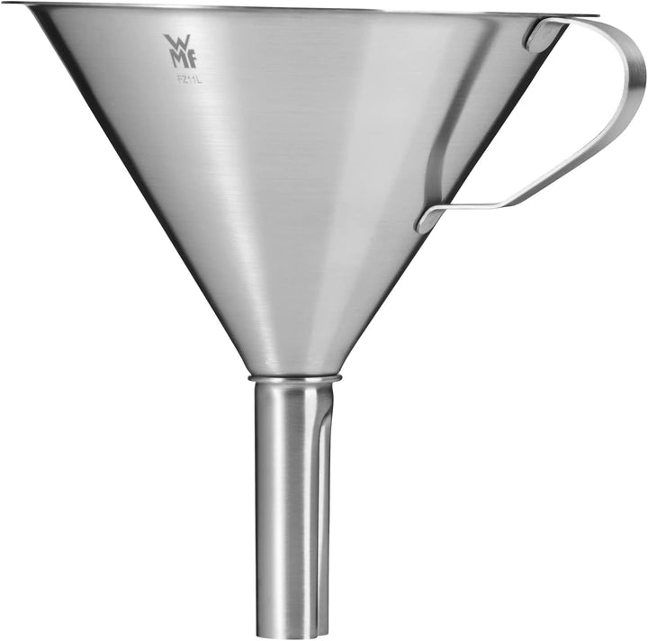 WMF Gourmet Trichter 12 cm, Cromargan Edelstahl mattiert, spülmaschinengeeignet