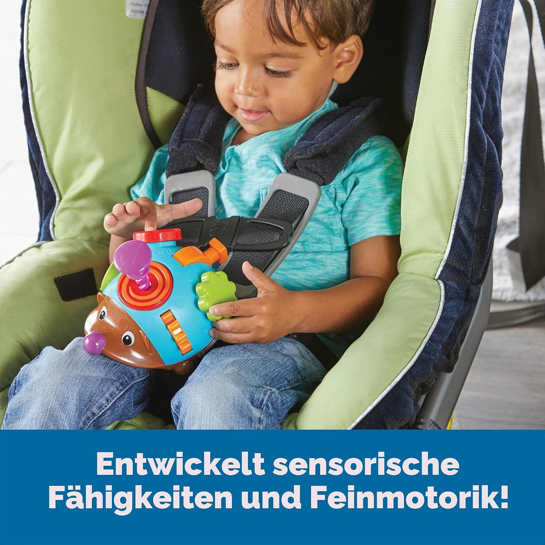 Learning Resources Spike der Igel, ab 1 Jahr, Feinmotorik-Spielzeug, Montessori Sensorik, 6-in-1 Fid