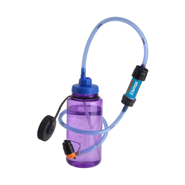 Source Ltd. Convertube+Sawyer Filter, 2023 transparent blue, transparent blue