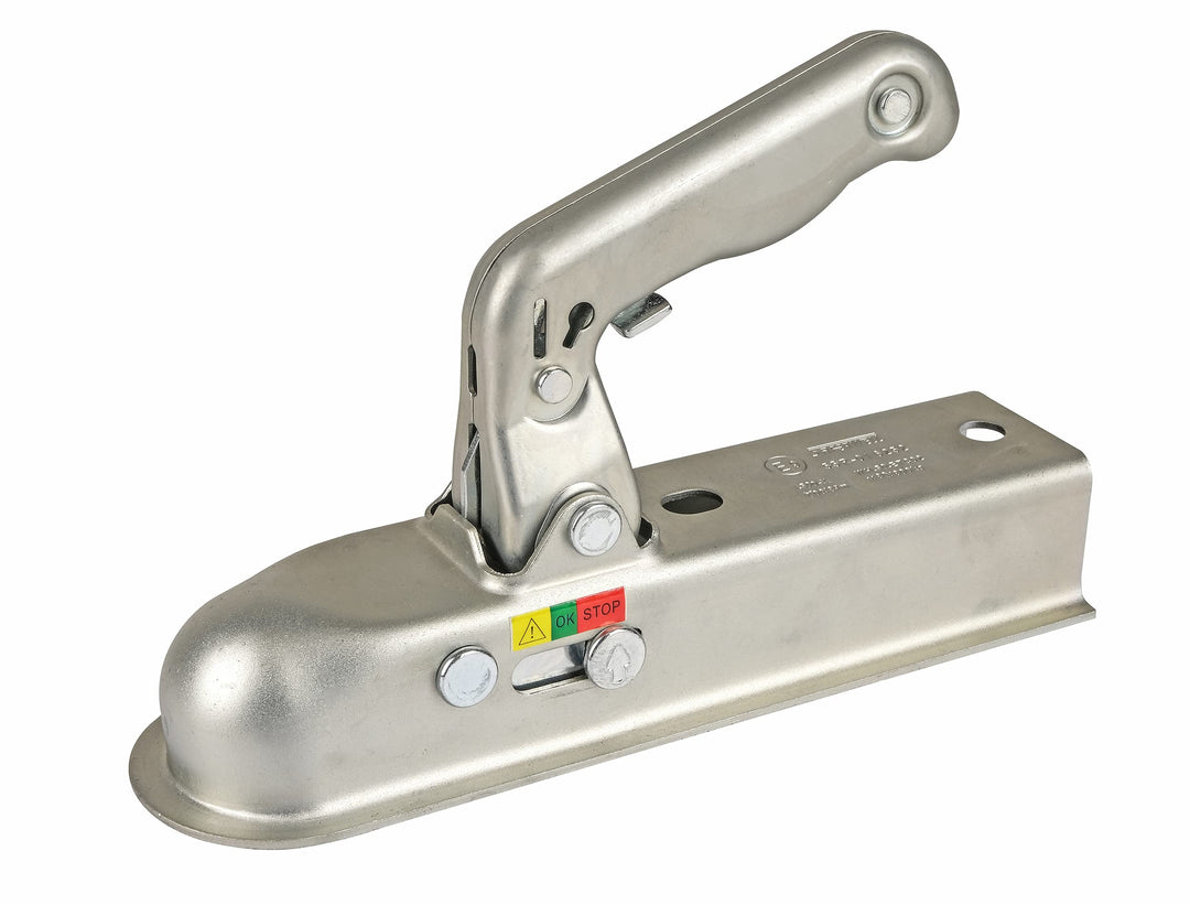 LAS 10640 Kupplungsklaue Anhänger, eckig, Zuglast 750 Kg, 50 mm Breite Für Zugrohr eckig ø 50 mm, Fü