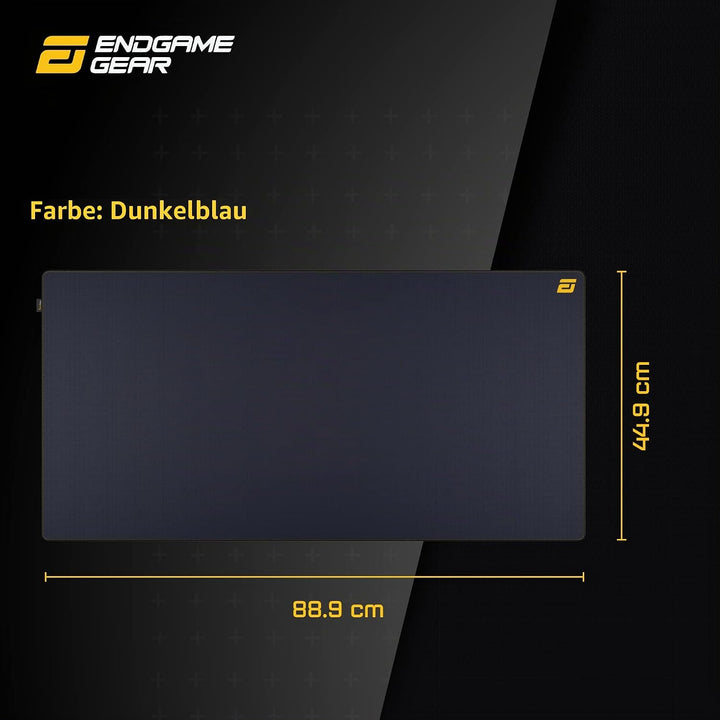ENDGAME GEAR MPC 890 Cordura XXL Gaming Mauspad - 89 x 45cm - Fransenfreie Ränder - Cordura Gewebe -