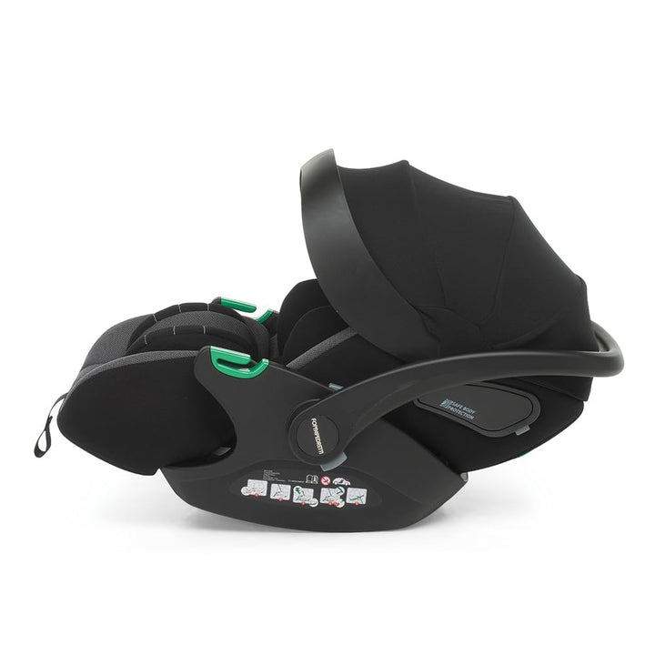 Foppapedretti Rek i-Size Babyschale, neigbar, Schwarz, schwarz