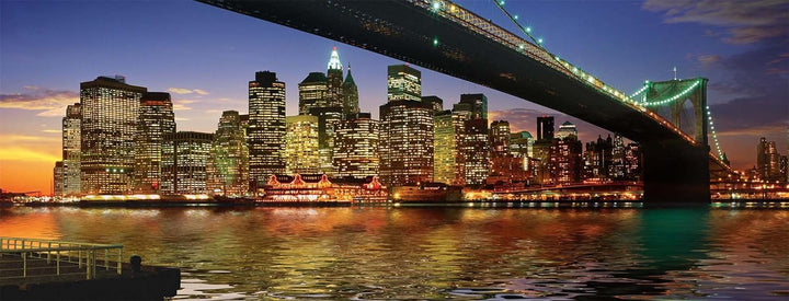 Ravensburger 19906 - New York: Brooklyn Bridge - 1000 Teile Triptychon Puzzle