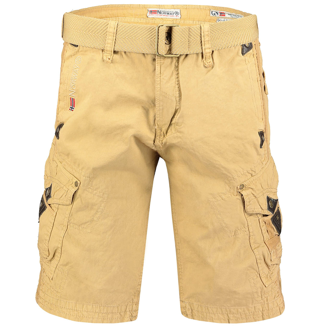 Geographical Norway Panoramique Men - Bermuda Mann Cotton - Shorts Herren Sport Cargo - Shorts Bermu
