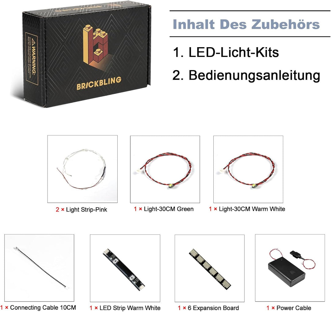 Led Licht Set Kompatibel mit Lego The Pickaxe Mine 21277 (Kein Modell), Dekorationsbeleuchtungsset C