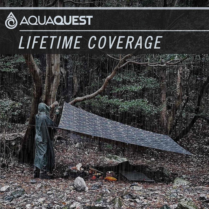 AquaQuest Safari wasserdichte Campingplane - Leichter Sonnenschutz oder Regenschutz - Camping-Essent