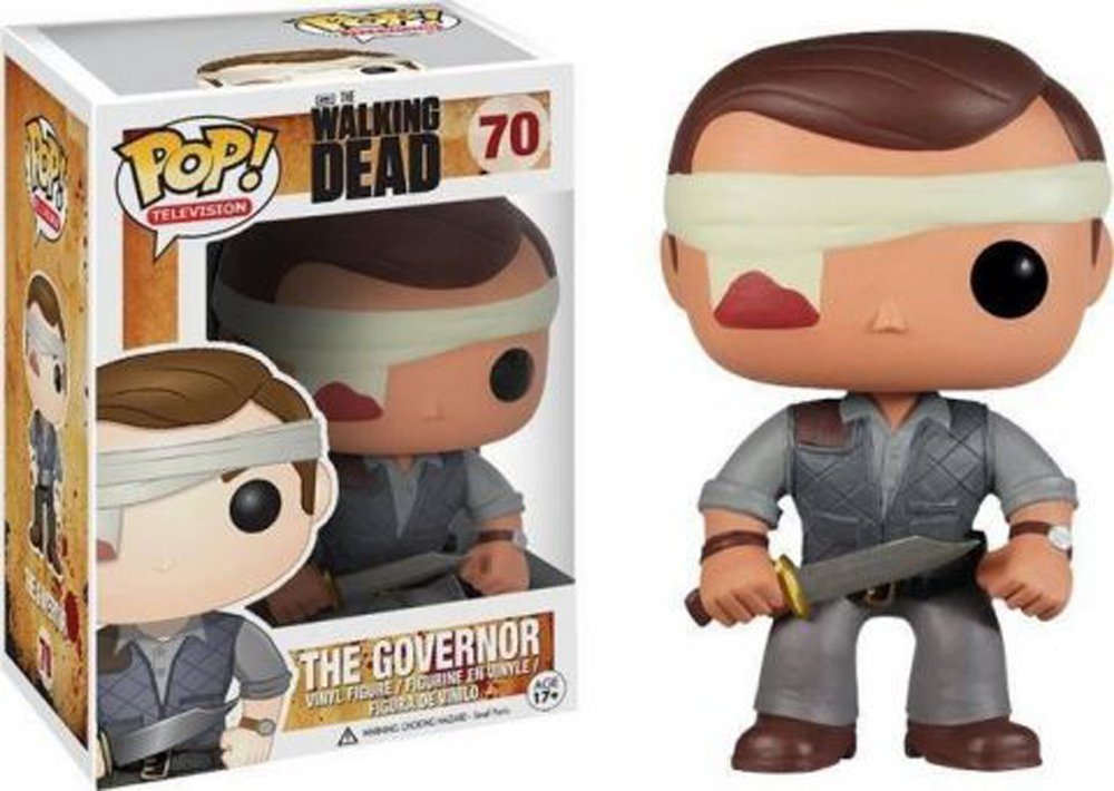 Funko - Figurine Walking Dead - Gouverneur PX exclu Pop 10cm - 0830395035161