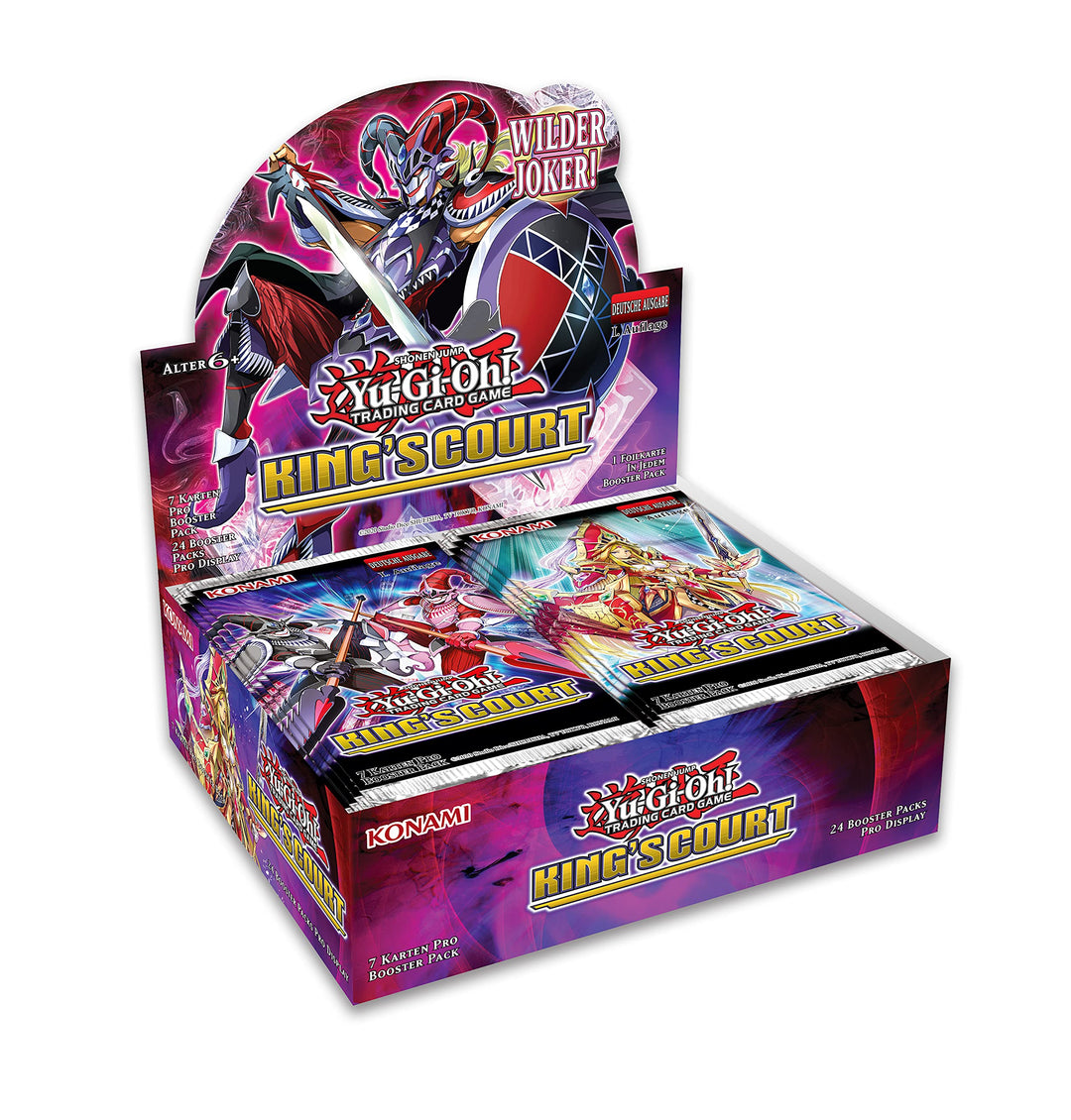Yu-Gi-Oh! TRADING CARD GAME Kings King’s Court Display-Deutsche Ausgabe Single, Single