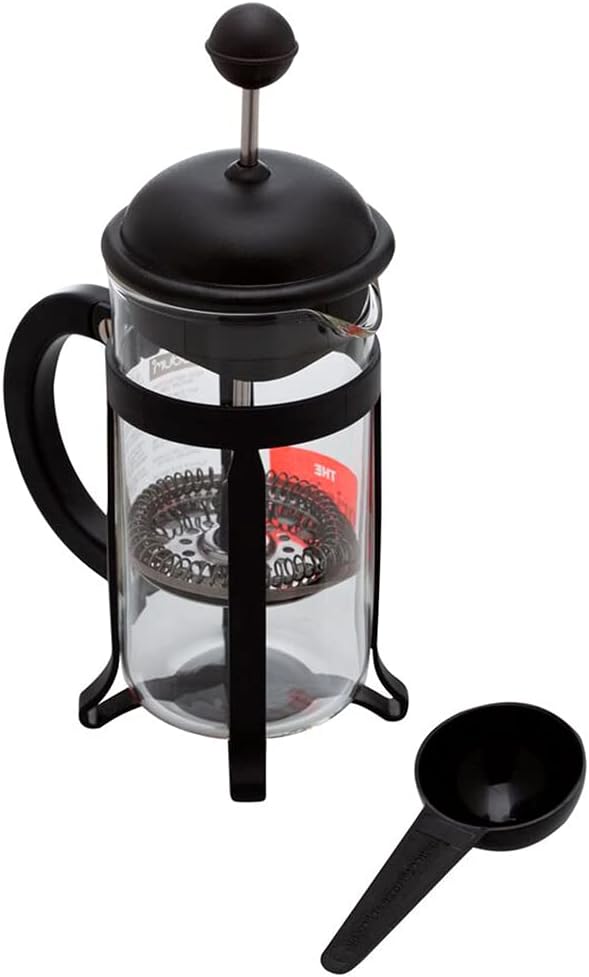 Bodum 1908-01 Java Kaffeebereiter, 8 Tassen, 1 L, Mehrlagig, schwarz, 10,6 x 16,3 x 24,5 cm Schwarz