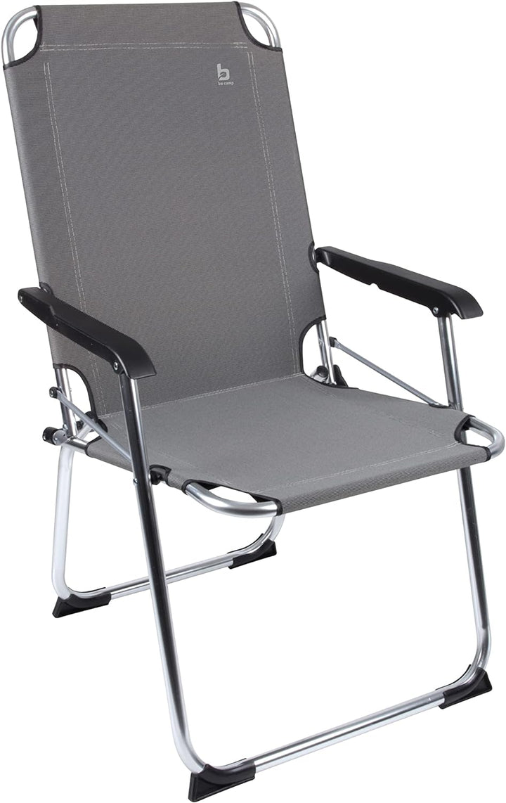 Unbekannt BO-Camp Alu Campingstuhl Copa Rio Comfort Klapp Stuhl Sessel Garten Stuhl Angel Beige, Bei