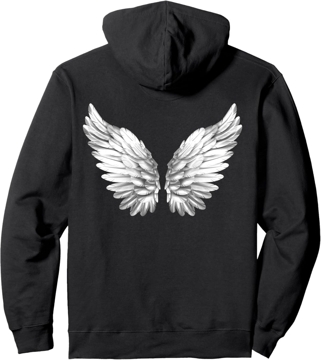 Engelsflügel Weiss Engel Flügel Engelflügel Angelwings Engel Pullover Hoodie