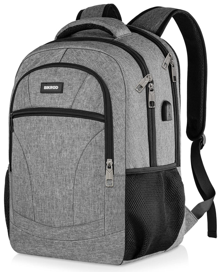 BIKROD Rucksack Herren und Damen, Schulrucksack Jungen Mädchen Teenager, 15.6 Zoll Laptop Arbeit Day
