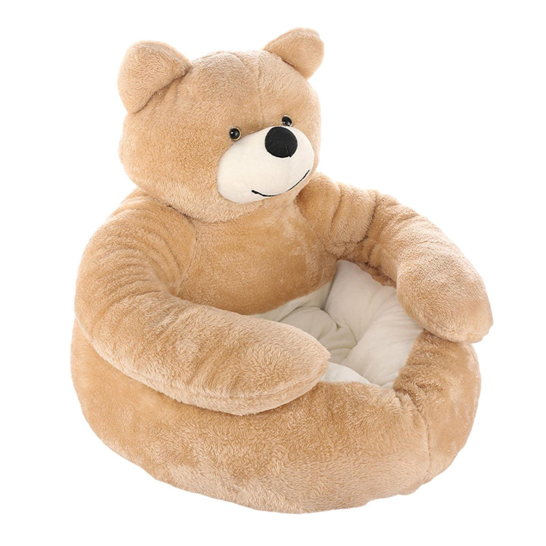 Abonda Haustierbett Super Weich, Winter Warm Niedlich Bär Umarmung Katze Schlafmatte, Plüsch Hunde K