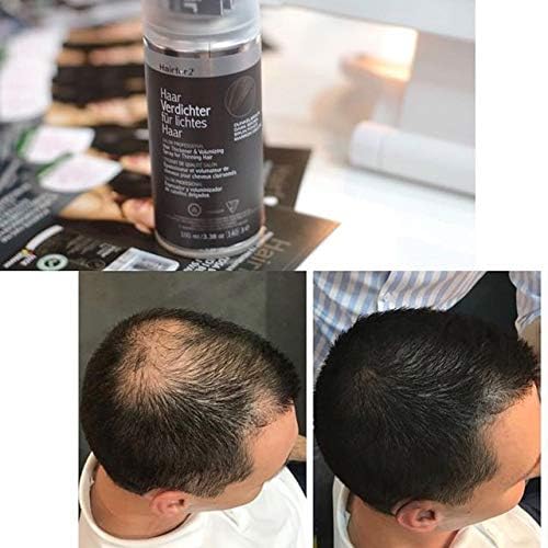 Hairfor2 Haarverdichtungsspray gegen lichtes Haar | Haarpuder | Streuhaar | Haarauffüller | Haarausf
