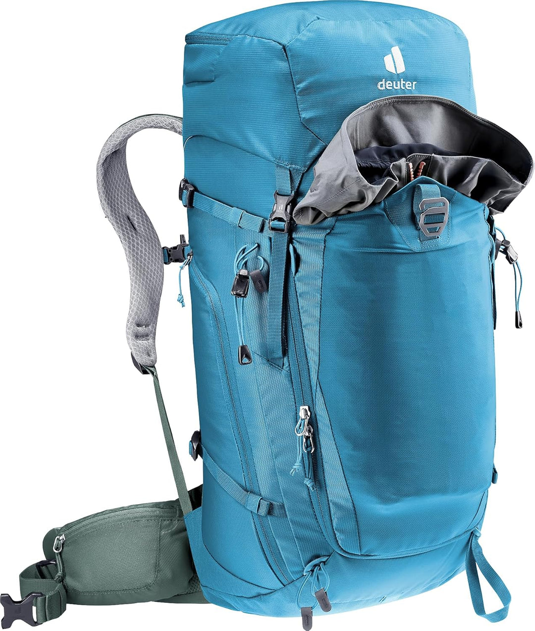 deuter Trail Pro 36 Klettersteig Wanderrucksack Wave-ivy, Wave-ivy