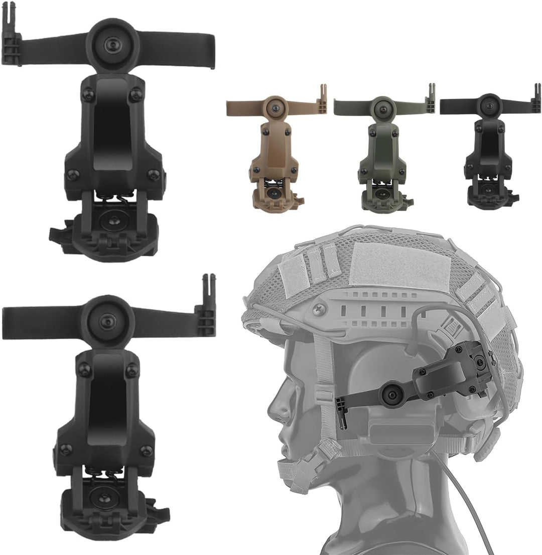 Schnellhelm ARC Rail Adapter COMTAC3 Taktische Tonabnehmer Headset Suspension Kopfhörer Halterung Mu