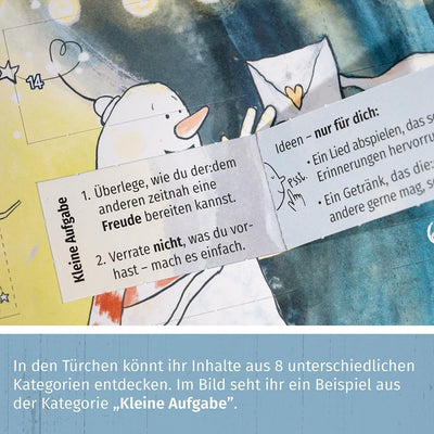 PaarMinuten Adventskalender 2024 – neu von Paarzeit. 24 Erlebnisse, echte Verbundheit für Paare, pas