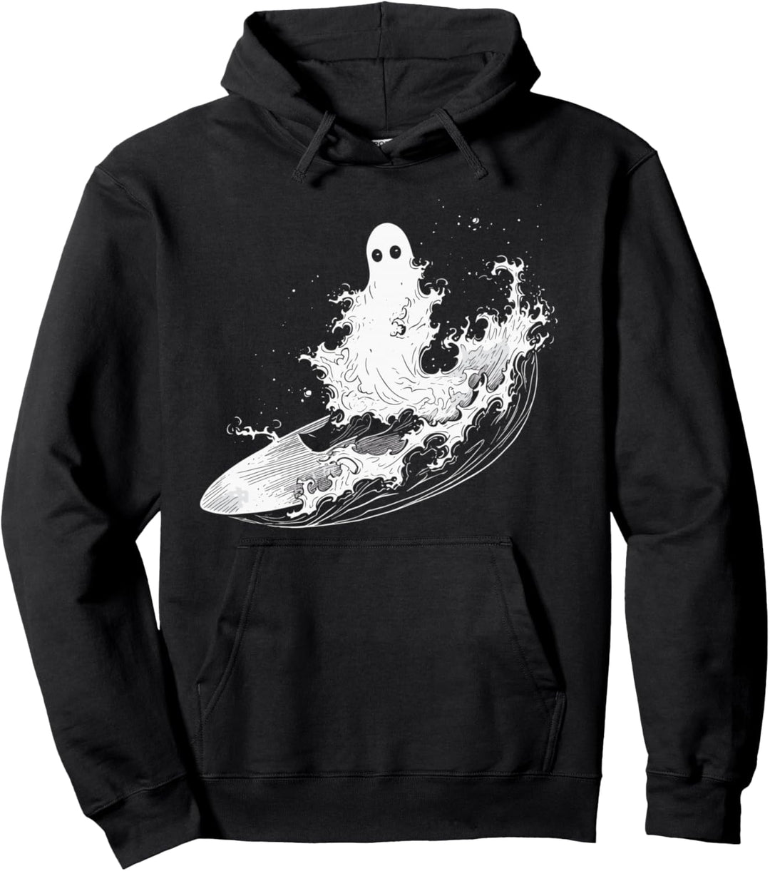 Halloween Geist Surfer Kostüm Lustige Halloween Geister Pullover Hoodie